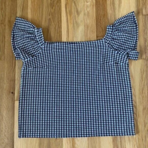 Express Checkered Top - Picture 1 of 3